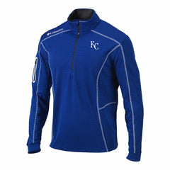 Kansas City Royals Columbia Omni-Wick Shotgun Quarter-Zip Pullover - MLB Pullover