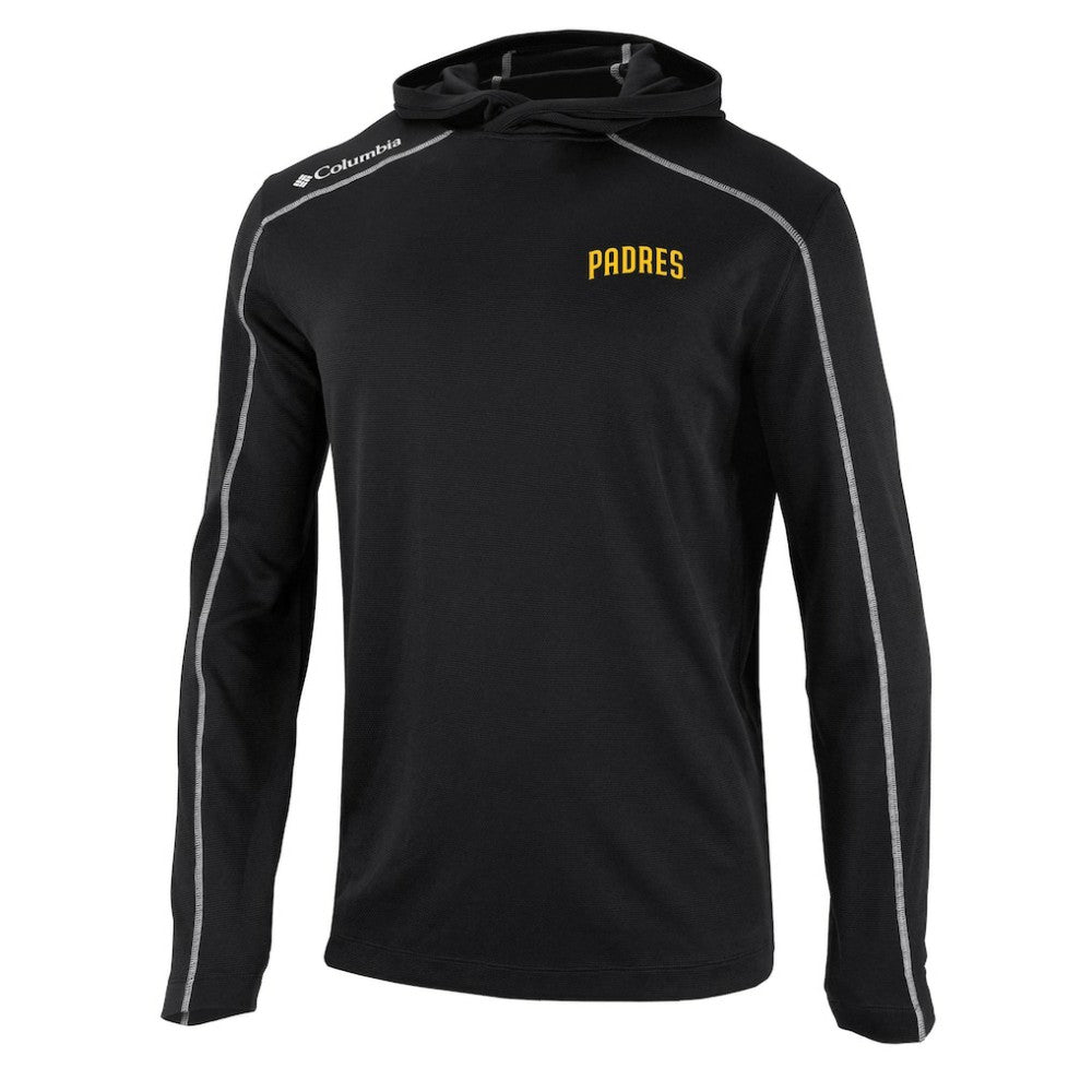 San Diego Padres Columbia Omni-Wick Shotgun Pullover Hoodie - MLB Hoodies
