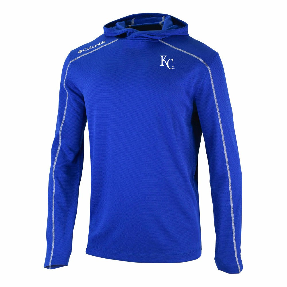 Kansas City Royals Columbia Omni-Wick Shotgun Pullover Hoodie - MLB Hoodies