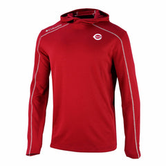 Cincinnati Reds Columbia Omni-Wick Shotgun Pullover Hoodie - MLB Hoodies
