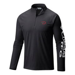 Arizona Diamondbacks Columbia Terminal Tackle Omni-Wick Raglan Quarter-Zip Pullover - MLB Pullover