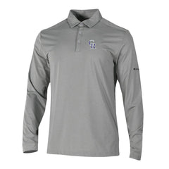 Colorado Rockies Columbia Omni-Wick Pin High Long Sleeve Polo - MLB