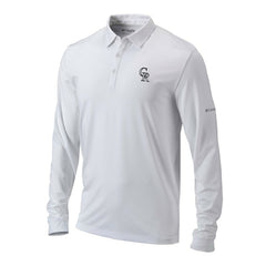 Colorado Rockies Columbia Omni-Wick Pin High Long Sleeve Polo - MLB