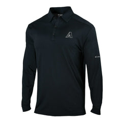 Arizona Diamondbacks Columbia Omni-Wick Pin High Long Sleeve Polo - MLB