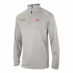 Cincinnati Reds Columbia Omni-Wick Raglan Rockin' It Quarter-Zip Pullover - MLB Pullover