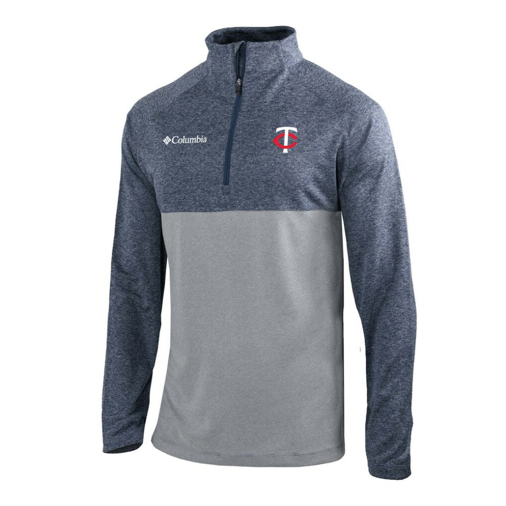 Minnesota Twins Columbia Omni-Wick Raglan Rockin' It Quarter-Zip Pullover - MLB Pullover