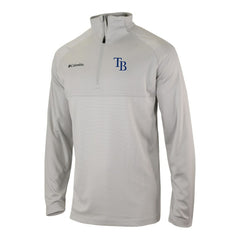 Tampa Bay Rays Columbia Omni-Wick Raglan Rockin' It Quarter-Zip Pullover - MLB Pullover