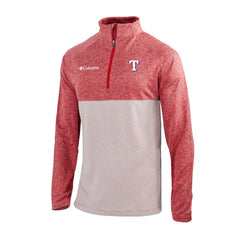 Texas Rangers Columbia Omni-Wick Raglan Rockin' It Quarter-Zip Pullover - MLB Pullover