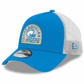 Los Angeles Chargers Charger Power A-Frame 9FORTY Trucker Adjustable Hat | NFL On sale