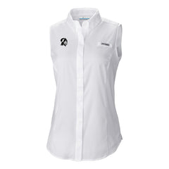 Tampa Bay Buccaneers Women's Historic Tamiami Omni-Shade Sleeveless Button-Up Shirt | NFL Discount