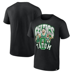Black Jayson Tatum Boston Celtics Notorious 4.0 T-Shirt | NBA