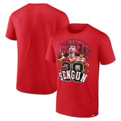 Red Alperen Sengun Houston Rockets Notorious 4.0 T-Shirt | NBA