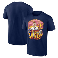 Navy Nikola Jokic Denver Nuggets Notorious 4.0 T-Shirt sale | NBA