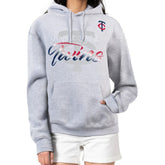 Minnesota Twins G-III 4Her by Carl Banks Women's Shadow Logo Graphic Pullover Hoodie - MLB Hoodies