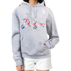 Los Angeles Dodgers G-III 4Her by Carl Banks Women's Shadow Logo Graphic Pullover Hoodie - MLB Hoodies