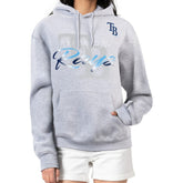 Tampa Bay Rays G-III 4Her by Carl Banks Women's Shadow Logo Graphic Pullover Hoodie - MLB Hoodies