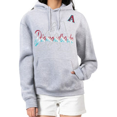 Arizona Diamondbacks G-III 4Her by Carl Banks Women's Shadow Logo Graphic Pullover Hoodie - MLB Hoodies
