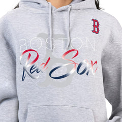 Boston Red Sox G-III 4Her by Carl Banks Women's Shadow Logo Graphic Pullover Hoodie - MLB Hoodies