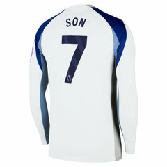 Son Heung-Min Tottenham Hotspur 2025/26 Home Replica Long Sleeve Jersey