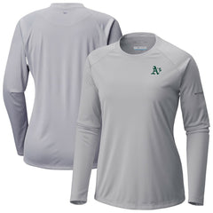 Athletics Columbia Tidal Tee II Long Sleeve T-Shirt - MLB T-shirts