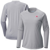 Cincinnati Reds Columbia Tidal Tee II Long Sleeve T-Shirt - MLB T-shirts