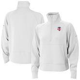 Minnesota Twins Columbia Women's Wickhams Hills Raglan Omni-Wick Quarter-Zip Pullover - MLB Pullover