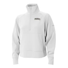 San Diego Padres Columbia Women's Wickhams Hills Raglan Omni-Wick Quarter-Zip Pullover - MLB Pullover