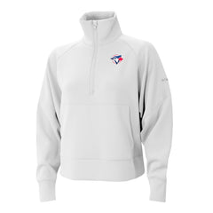 Toronto Blue Jays Columbia Women's Wickhams Hills Raglan Omni-Wick Quarter-Zip Pullover - MLB Pullover