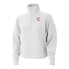 Chicago Cubs Columbia Women's Wickhams Hills Raglan Omni-Wick Quarter-Zip Pullover - MLB Pullover