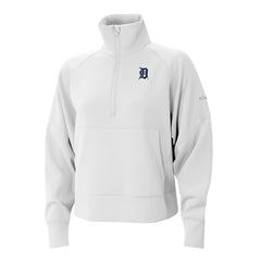 Detroit Tigers Columbia Women's Wickhams Hills Raglan Omni-Wick Quarter-Zip Pullover - MLB Pullover