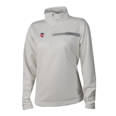 Minnesota Twins Columbia Women's Skiff Guide Fleece Half-Zip Pullover Jacket - MLB Jackets