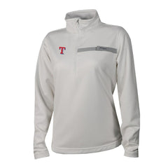 Texas Rangers Columbia Women's Skiff Guide Fleece Half-Zip Pullover Jacket - MLB Jackets