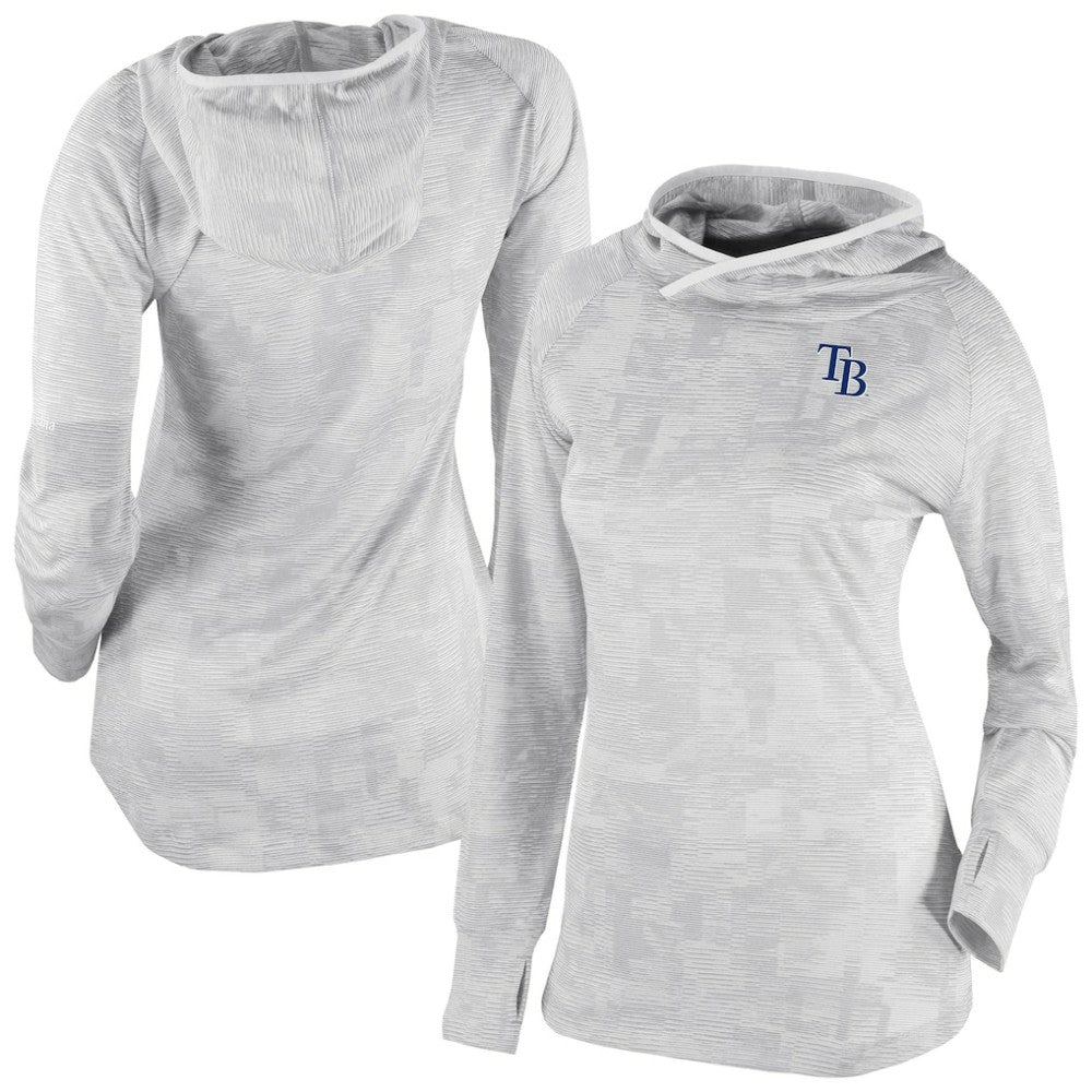 Tampa Bay Rays Columbia Women's Omni-Wick Sunday Ball Raglan Pullover Hoodie - MLB Hoodies