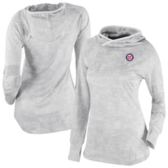 Washington Nationals Columbia Women's Omni-Wick Sunday Ball Raglan Pullover Hoodie - MLB Hoodies