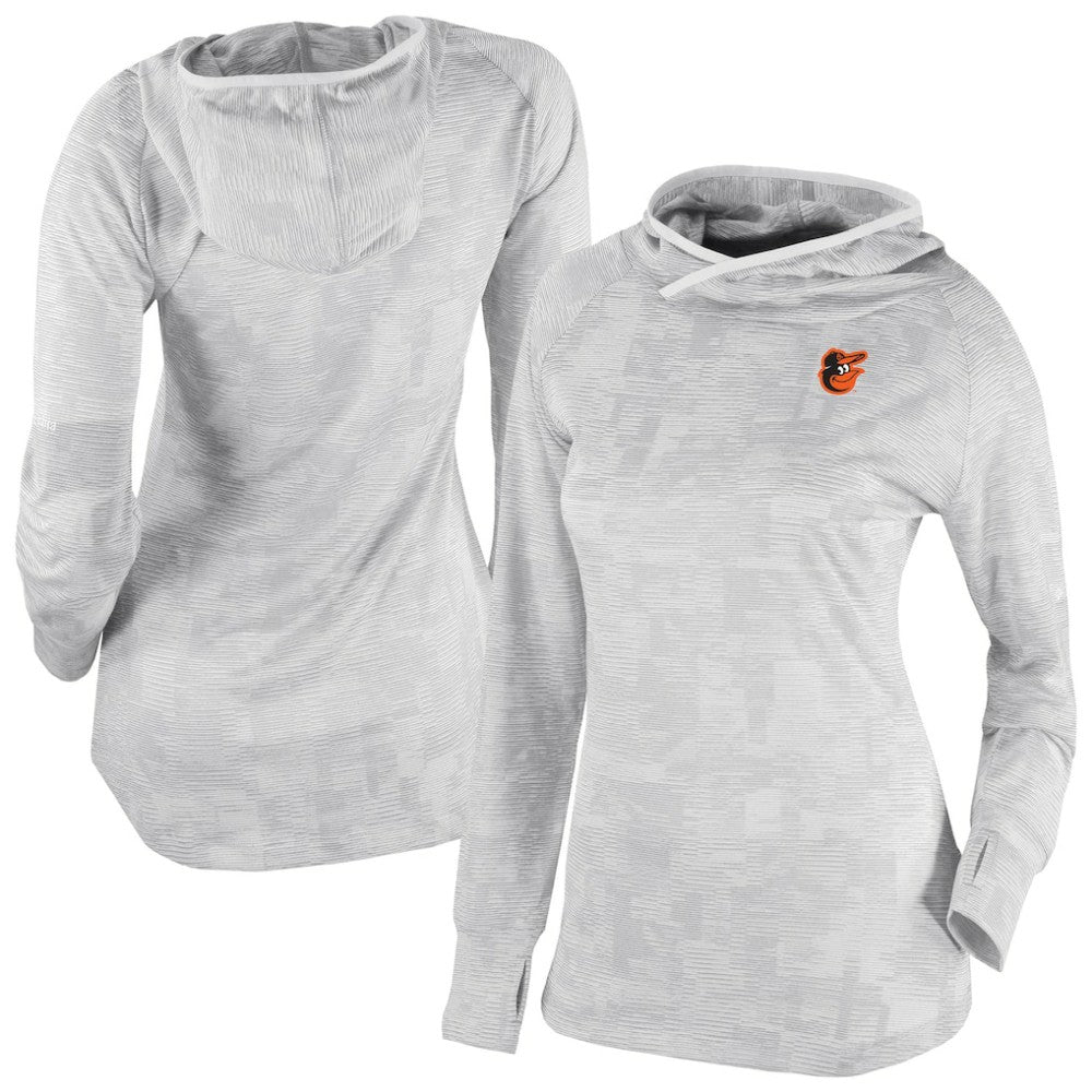 Baltimore Orioles Columbia Women's Omni-Wick Sunday Ball Raglan Pullover Hoodie - MLB Hoodies