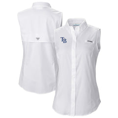 Tampa Bay Rays Columbia Women's Tamiami Sleeveless Shirt - MLB