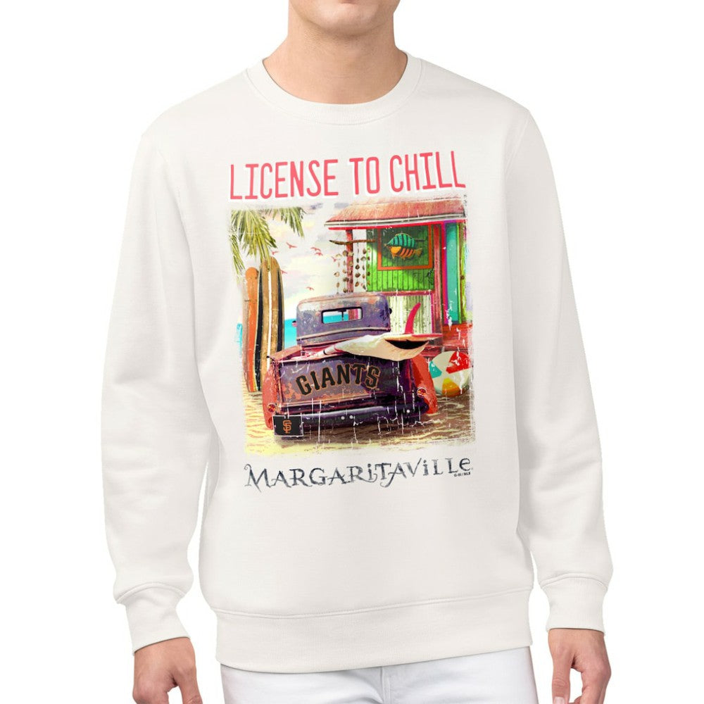San Francisco Giants Margaritaville License to Chill Fleece Sweatshirt - MLB Sweatshirts