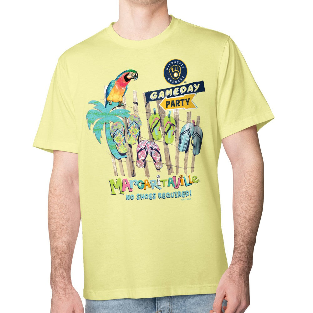 Milwaukee Brewers Margaritaville Gameday Party T-Shirt - MLB T-shirts