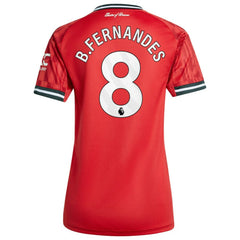 Bruno Fernandes Manchester United Women's Home 2025/26 Replica Player Jersey