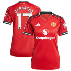 Alejandro Garnacho Manchester United Women's Home 2025/26 Replica Player Jersey