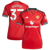 Kobbie Mainoo Manchester United Women's Home 2025/26 Replica Player Jersey