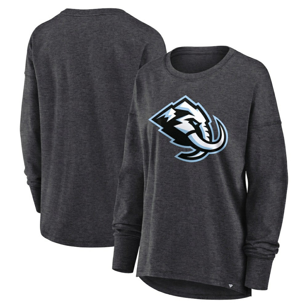 Utah Mammoth Fanatics Women's Primary Logo Legacy Long Sleeve T-Shirt - NHL T-shirts