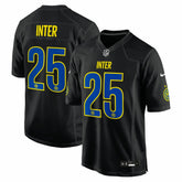 Inter Milan 2025 Soccer x NFL Game Jersey