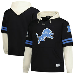 Detroit Lions '47 Big & Tall Split Zone Cornerback V-Neck Hoodie | NFL Hot