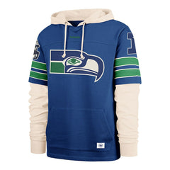 Seattle Seahawks '47 Big & Tall Split Zone Cornerback Hoodie | NFL New