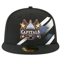 Washington Capitals New Era Faded Lines 59FIFTY Fitted Hat - NHL Hats
