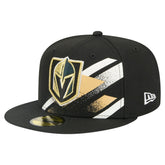 Vegas Golden Knights New Era Faded Lines 59FIFTY Fitted Hat - NHL Hats