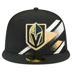 Vegas Golden Knights New Era Faded Lines 59FIFTY Fitted Hat - NHL Hats