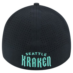 Seattle Kraken New Era Zig Zag 39THIRTY A-Frame Perforated Flex Hat - NHL Hats