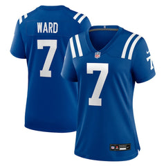 Indianapolis Colts Charvarius Ward Women's Team Game Jersey | NFL New